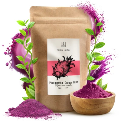 Mary Rose – Pink Matcha – Dragon fruit (jauhe) 50 g