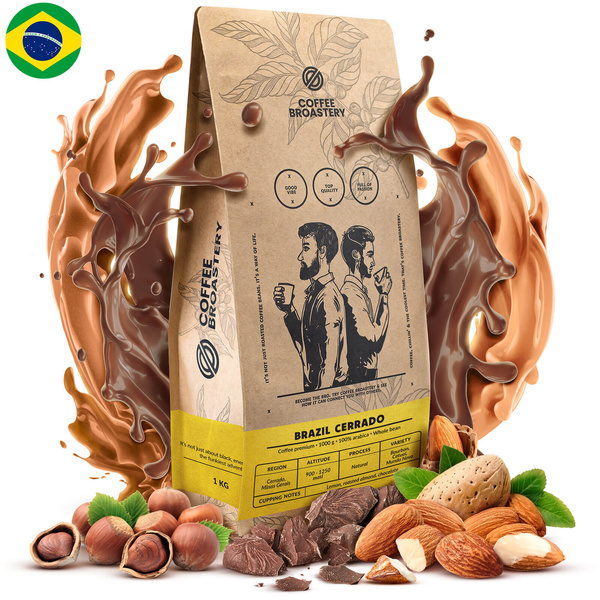 Coffee Broastery -setti: Brazil Cerrado -kahvi + muki