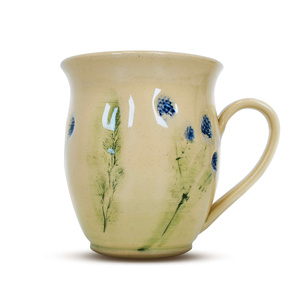 Keraaminen Muki Flora Blue 350 ml – Crater-sarja