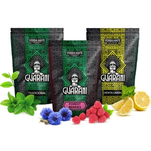 Setti Yerba Mate Guarani eri makuja 3x500g