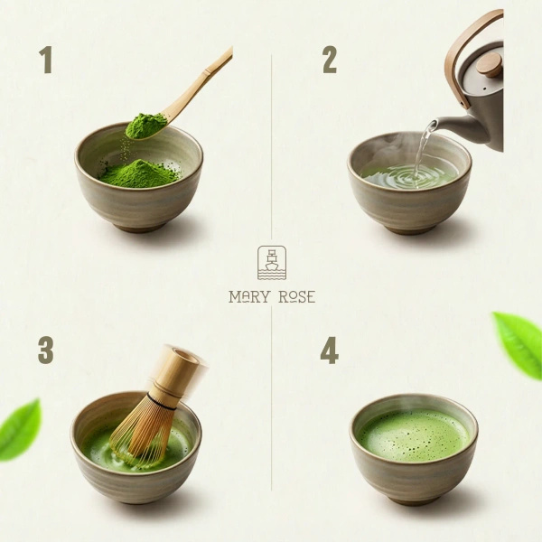 Mary Rose – Japanilainen Vihreä Matcha Tenno Tee (BIO) Seremoniallinen 50 g