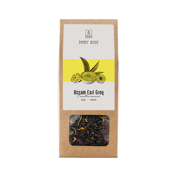 Mary Rose - Assam Earl Grey musta tee - 50g