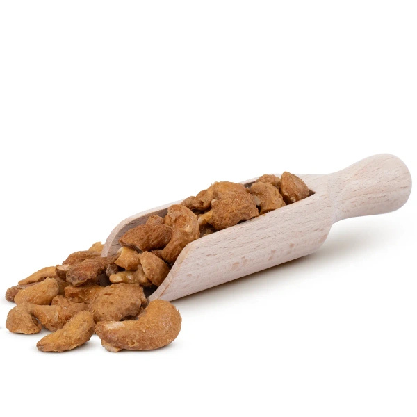 Nustino Crunch – Paahdetut cashewpähkinät – Honey Mustard Crunch 100 g