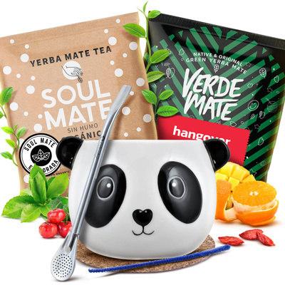 Yerba Mate setti 2x50g Calabash + Bombilla