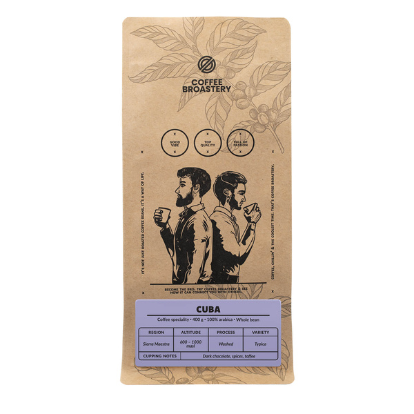 Coffee Broastery - Täysjyväkahvi Cuba Sierra Maestra Speciality 400g