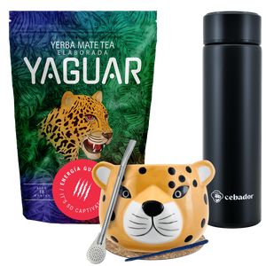 Yerba Mate Yaguar Energia 500g calabash termospullosetti