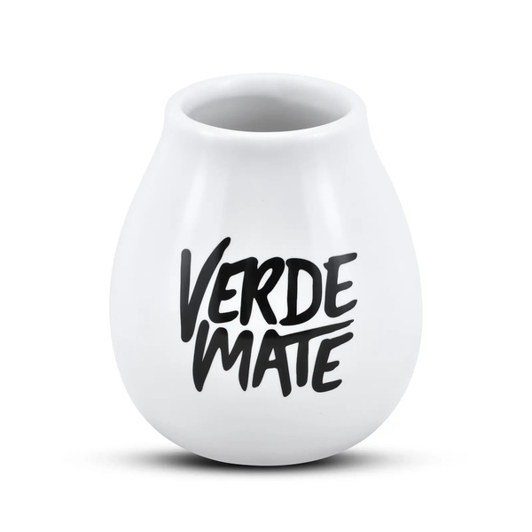 Kurpitsa keraaminen valkoinen - Verde Mate - 350ml