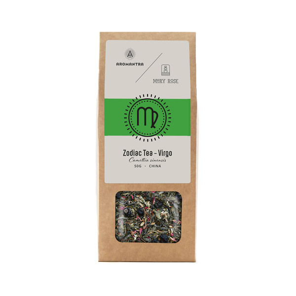 Aromantra x Mary Rose - Zodiac Tea - Virgo (vihreä tee) 50g