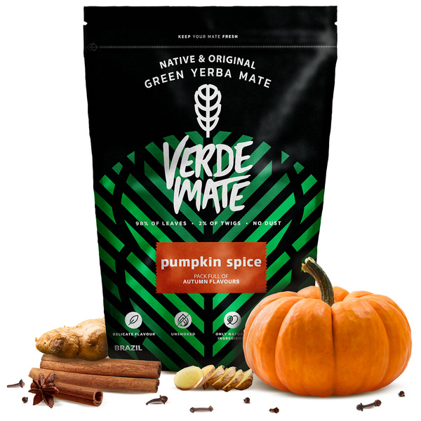 Yerba Mate Verde Mate -setti: Ashwagandha + Pumpkin Spice