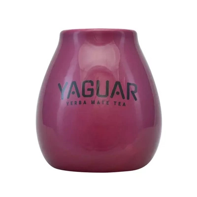 Keraaminen Calabash Yaguar-logolla (violetti) 350ml