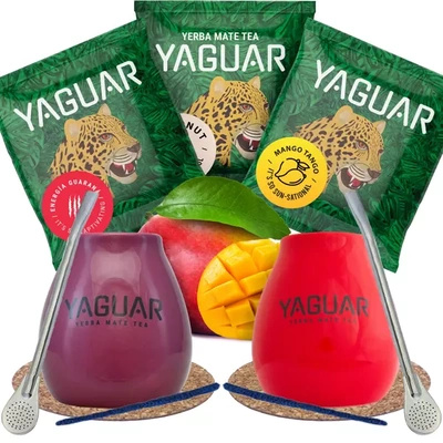 Yerba Mate setti pariskunnille Yaguar Fruit