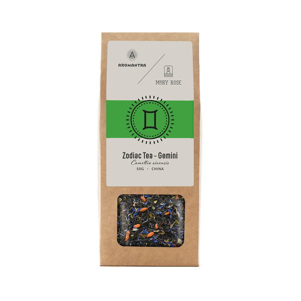 Aromantra x Mary Rose - Zodiac Tea - Gemini (musta tee) 50g